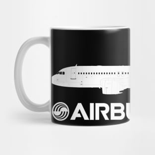 Airbus A320 Drawing Mug